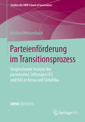 Buchcover Parteienförderung im Transitionsprozess | Kristina Weissenbach | EAN 9783531185606 | ISBN 3-531-18560-8 | ISBN 978-3-531-18560-6