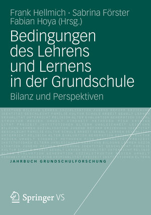 Buchcover Bedingungen des Lehrens und Lernens in der Grundschule  | EAN 9783531191379 | ISBN 3-531-19137-3 | ISBN 978-3-531-19137-9