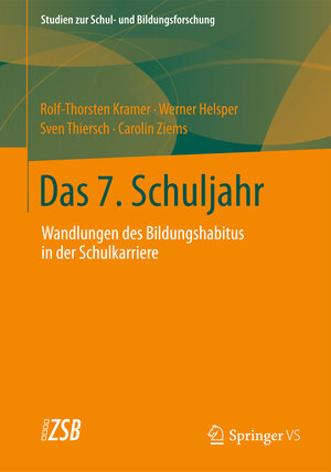 Buchcover Das 7. Schuljahr | Rolf-Torsten Kramer | EAN 9783531197128 | ISBN 3-531-19712-6 | ISBN 978-3-531-19712-8