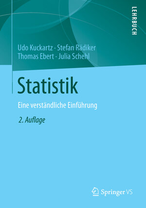 Buchcover Statistik | Udo Kuckartz | EAN 9783531198903 | ISBN 3-531-19890-4 | ISBN 978-3-531-19890-3