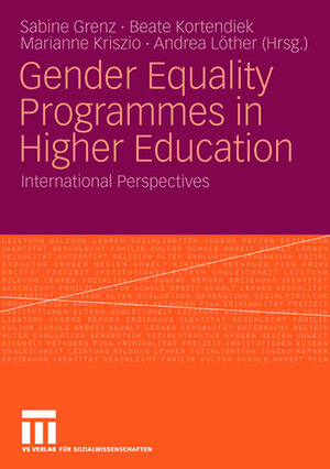 Buchcover Gender Equality Programmes in Higher Education  | EAN 9783531912189 | ISBN 3-531-91218-6 | ISBN 978-3-531-91218-9