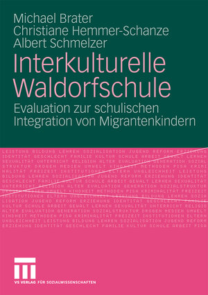 Buchcover Interkulturelle Waldorfschule | Michael Brater | EAN 9783531913384 | ISBN 3-531-91338-7 | ISBN 978-3-531-91338-4