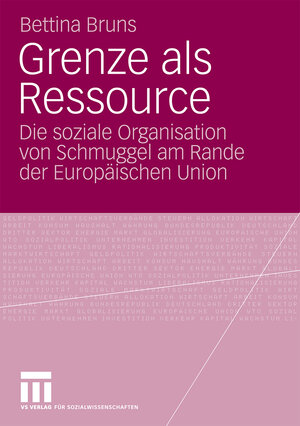 Buchcover Grenze als Ressource | Bettina Bruns | EAN 9783531919393 | ISBN 3-531-91939-3 | ISBN 978-3-531-91939-3