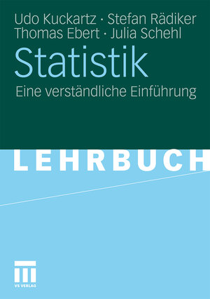 Buchcover Statistik | Udo Kuckartz | EAN 9783531920337 | ISBN 3-531-92033-2 | ISBN 978-3-531-92033-7