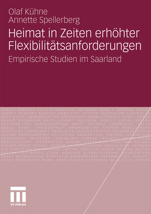 Buchcover Heimat in Zeiten erhöhter Flexibilitätsanforderungen | Olaf Kühne | EAN 9783531922942 | ISBN 3-531-92294-7 | ISBN 978-3-531-92294-2