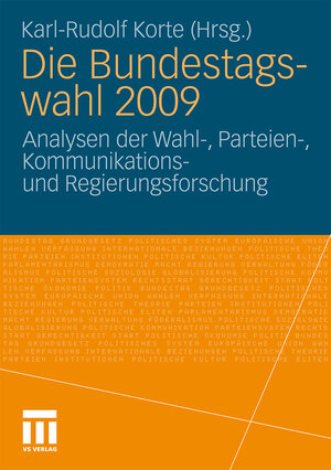 Buchcover Die Bundestagswahl 2009  | EAN 9783531924946 | ISBN 3-531-92494-X | ISBN 978-3-531-92494-6