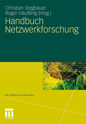 Buchcover Handbuch Netzwerkforschung  | EAN 9783531925752 | ISBN 3-531-92575-X | ISBN 978-3-531-92575-2