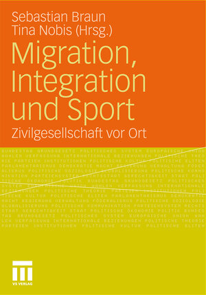 Buchcover Migration, Integration und Sport  | EAN 9783531928319 | ISBN 3-531-92831-7 | ISBN 978-3-531-92831-9