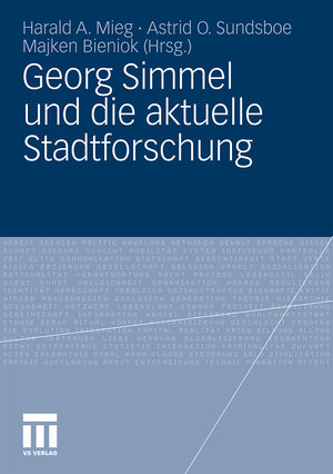 Buchcover Georg Simmel und die aktuelle Stadtforschung  | EAN 9783531931326 | ISBN 3-531-93132-6 | ISBN 978-3-531-93132-6