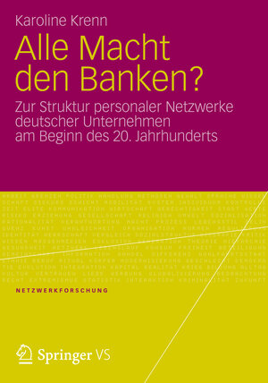 Buchcover Alle Macht den Banken? | Karoline Krenn | EAN 9783531931616 | ISBN 3-531-93161-X | ISBN 978-3-531-93161-6