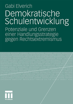 Buchcover Demokratische Schulentwicklung | Gabi Elverich | EAN 9783531932774 | ISBN 3-531-93277-2 | ISBN 978-3-531-93277-4
