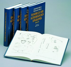 Buchcover Handbuch der Althebräischen Epigraphik / Die Althebräischen Inschriften | Johannnes Renz | EAN 9783534122950 | ISBN 3-534-12295-X | ISBN 978-3-534-12295-0