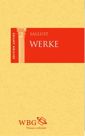 Buchcover Sallust Werke | Sallust | EAN 9783534181292 | ISBN 3-534-18129-8 | ISBN 978-3-534-18129-2