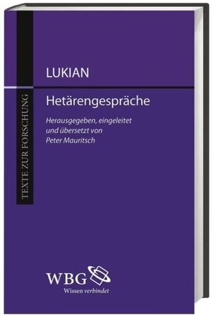 Buchcover Hetärengespräche  | EAN 9783534202881 | ISBN 3-534-20288-0 | ISBN 978-3-534-20288-1