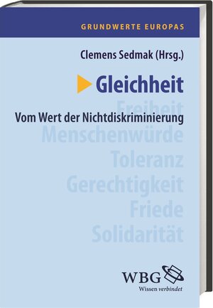 Buchcover Gleichheit  | EAN 9783534207756 | ISBN 3-534-20775-0 | ISBN 978-3-534-20775-6