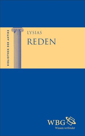 Buchcover Reden | Lysias | EAN 9783534262328 | ISBN 3-534-26232-8 | ISBN 978-3-534-26232-8