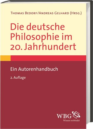Buchcover Die deutsche Philosophie im 20. Jahrhundert  | EAN 9783534266357 | ISBN 3-534-26635-8 | ISBN 978-3-534-26635-7