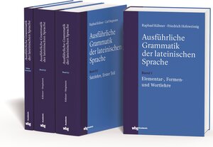 Buchcover Ausführliche Grammatik der lateinischen Sprache  | EAN 9783534273843 | ISBN 3-534-27384-2 | ISBN 978-3-534-27384-3