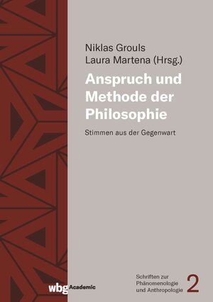 Buchcover Anspruch und Methode der Philosophie  | EAN 9783534406708 | ISBN 3-534-40670-2 | ISBN 978-3-534-40670-8