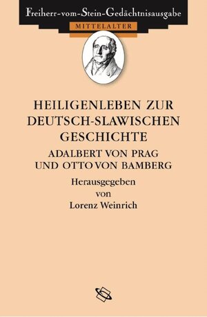 Buchcover Heiligenleben zur deutsch-slawischen Geschichte | Lorenz Weinrich | EAN 9783534700387 | ISBN 3-534-70038-4 | ISBN 978-3-534-70038-7