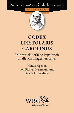 Buchcover Codex epistolaris Carolinus  | EAN 9783534743292 | ISBN 3-534-74329-6 | ISBN 978-3-534-74329-2