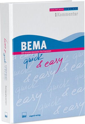 Buchcover BEMA quick & easy  | EAN 9783537644060 | ISBN 3-537-64406-X | ISBN 978-3-537-64406-0