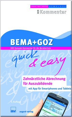 Buchcover BEMA + GOZ  | EAN 9783537647047 | ISBN 3-537-64704-2 | ISBN 978-3-537-64704-7