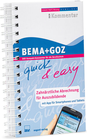 Buchcover BEMA + GOZ | Horst Raff | EAN 9783537647054 | ISBN 3-537-64705-0 | ISBN 978-3-537-64705-4