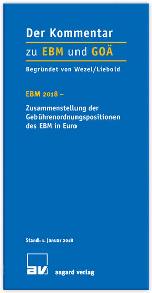 Buchcover Der Kommentar zu EBM und GOÄ  | EAN 9783537731197 | ISBN 3-537-73119-1 | ISBN 978-3-537-73119-7