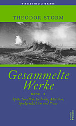 Gesammelte Werke, 2 Bde., Geb, Bd.2, Späte Novellen, Märchen, Spukgeschichten, Gedichte und Prosa