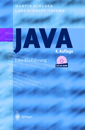Buchcover Java | Martin Schader | EAN 9783540006633 | ISBN 3-540-00663-X | ISBN 978-3-540-00663-3