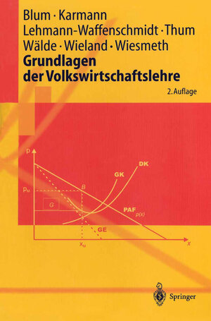 Buchcover Grundlagen der Volkswirtschaftslehre | Ulrich C.H. Blum | EAN 9783540008620 | ISBN 3-540-00862-4 | ISBN 978-3-540-00862-0