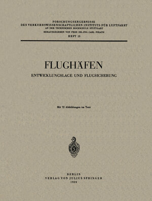 Buchcover Flughäfen | Carl Pirath | EAN 9783540012665 | ISBN 3-540-01266-4 | ISBN 978-3-540-01266-5