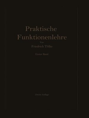 Buchcover Elementare und elementare transzendente Funktionen | Professor Dr.-Ing. Friedrich Tölke | EAN 9783540015086 | ISBN 3-540-01508-6 | ISBN 978-3-540-01508-6