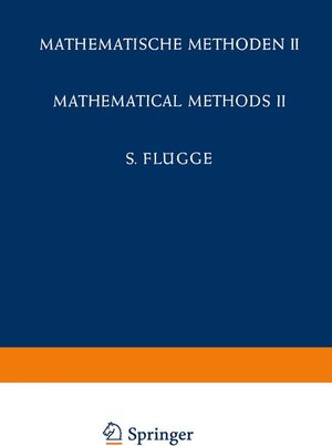 Buchcover Encyclopedia of Physics / Handbuch der Physik | S. Flügge | EAN 9783540019152 | ISBN 3-540-01915-4 | ISBN 978-3-540-01915-2