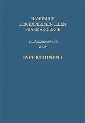 Buchcover Infektionen I  | EAN 9783540031475 | ISBN 3-540-03147-2 | ISBN 978-3-540-03147-5