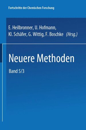 Buchcover Neuere Methoden | Ekkehard Fluck | EAN 9783540035053 | ISBN 3-540-03505-2 | ISBN 978-3-540-03505-3