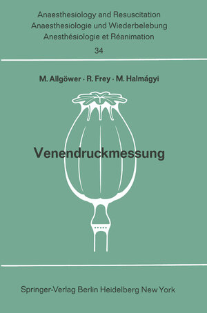 Buchcover Venendruckmessung  | EAN 9783540044062 | ISBN 3-540-04406-X | ISBN 978-3-540-04406-2