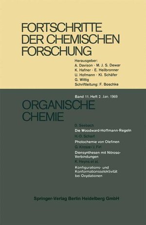 Buchcover Organische Chemie | D. Seebach | EAN 9783540044819 | ISBN 3-540-04481-7 | ISBN 978-3-540-04481-9