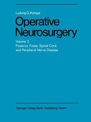 Buchcover Operative Neurosurgery | Ludwig G. Kempe | EAN 9783540048909 | ISBN 3-540-04890-1 | ISBN 978-3-540-04890-9