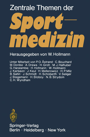 Buchcover Zentrale Themen der Sportmedizin  | EAN 9783540058700 | ISBN 3-540-05870-2 | ISBN 978-3-540-05870-0