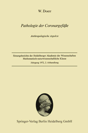 Buchcover Pathologie der Coronargefäße | Wilhelm Doerr | EAN 9783540059103 | ISBN 3-540-05910-5 | ISBN 978-3-540-05910-3