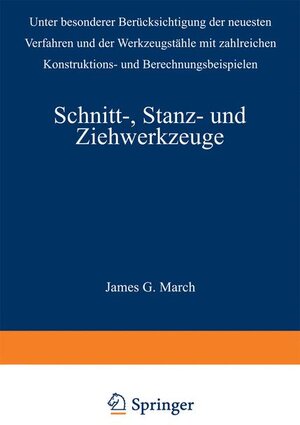 Buchcover Schnitt-, Stanz- und Ziehwerkzeuge | Gerhard Oehler | EAN 9783540059325 | ISBN 3-540-05932-6 | ISBN 978-3-540-05932-5