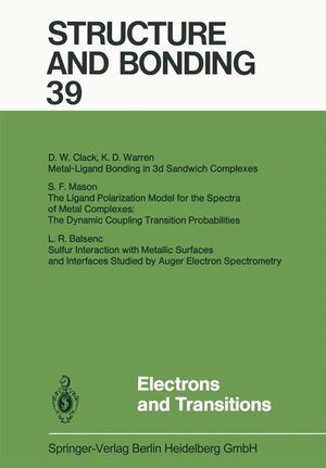 Buchcover Electrons and Transitions | Xue Duan | EAN 9783540097877 | ISBN 3-540-09787-2 | ISBN 978-3-540-09787-7