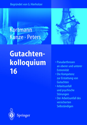 Buchcover Gutachtenkolloquium 16  | EAN 9783540102663 | ISBN 3-540-10266-3 | ISBN 978-3-540-10266-3