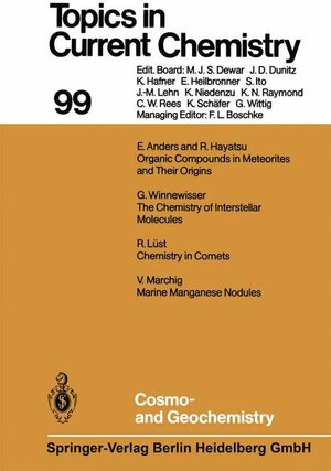 Buchcover Cosmo- and Geochemistry  | EAN 9783540109204 | ISBN 3-540-10920-X | ISBN 978-3-540-10920-4