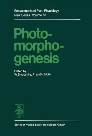Buchcover Photomorphogenesis  | EAN 9783540121435 | ISBN 3-540-12143-9 | ISBN 978-3-540-12143-5