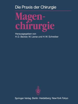 Buchcover Magenchirurgie  | EAN 9783540124177 | ISBN 3-540-12417-9 | ISBN 978-3-540-12417-7