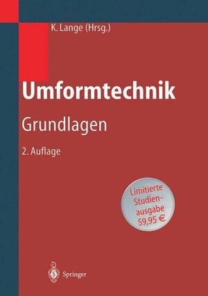 Buchcover Umformtechnik | EAN 9783540132493 | ISBN 3-540-13249-X | ISBN 978-3-540-13249-3