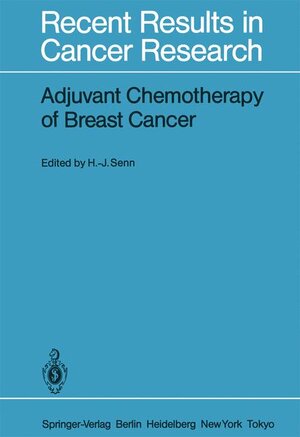 Buchcover Adjuvant Chemotherapy of Breast Cancer  | EAN 9783540137382 | ISBN 3-540-13738-6 | ISBN 978-3-540-13738-2